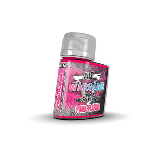 AK Interactive Enamel Liquid Pigment: Pink Fluor
