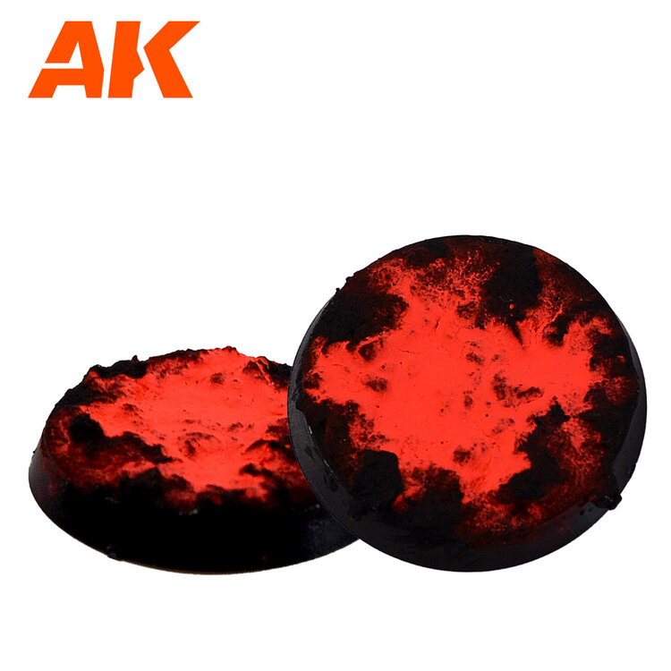 AK Interactive AK Interactive - Wargame - Enamel Liquid Pigment: Red Fluor