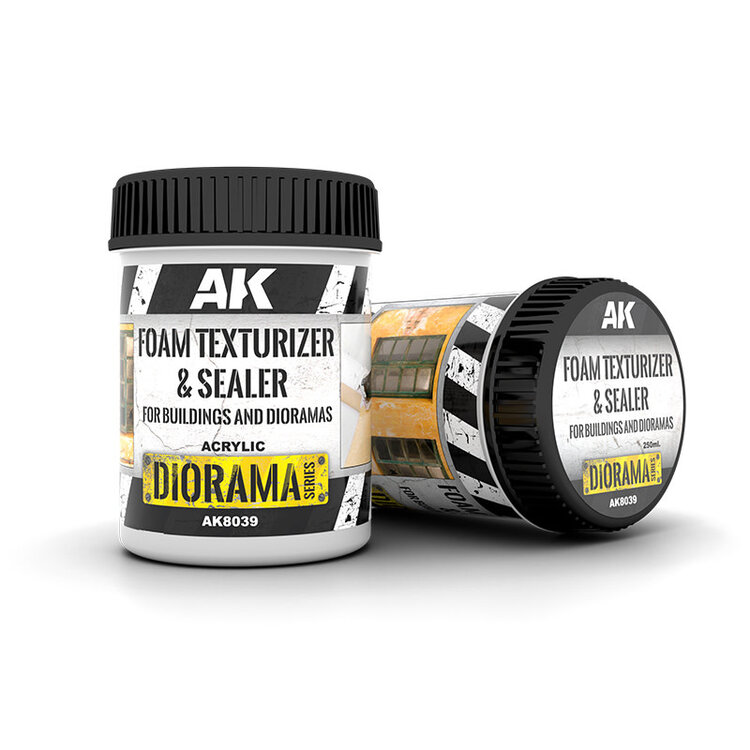 AK Interactive AK Interactive - Diorama: Foam Texturizer & Sealer 250ml