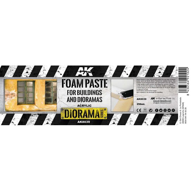 AK Interactive AK Interactive - Diorama: Foam Texturizer & Sealer 250ml