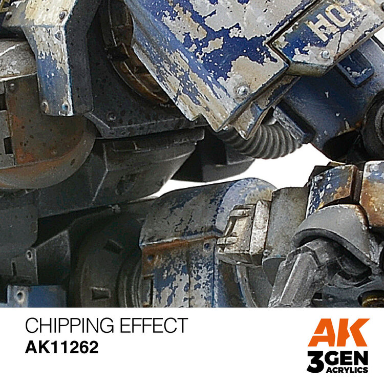 AK Interactive AK Interactive - 3rd Generation Acrylic: Chipping Effect