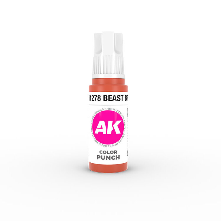 AK Interactive AK Interactive - 3rd Generation Acrylic: Beast Brown