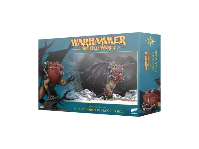 Games Workshop Warhammer Warriors of Chaos: Lord on Manticore