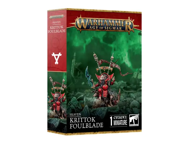 Games Workshop Warhammer Skaven: Krittok Foulblade