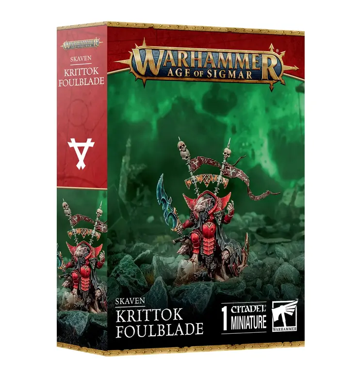 Games Workshop Warhammer Warhammer Age of Sigmar - Skaven: Krittok Foulblade