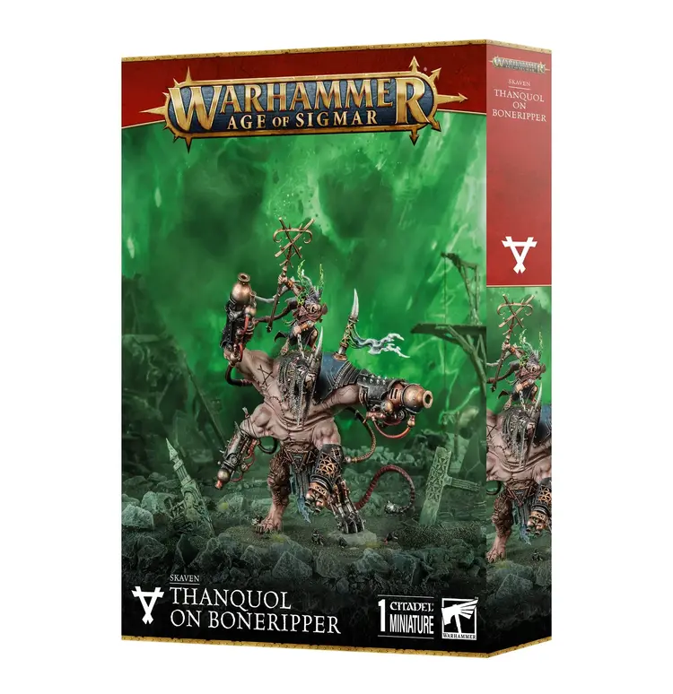 Games Workshop Warhammer Warhammer Age of Sigmar - Skaven: Thanquol on Boneripper
