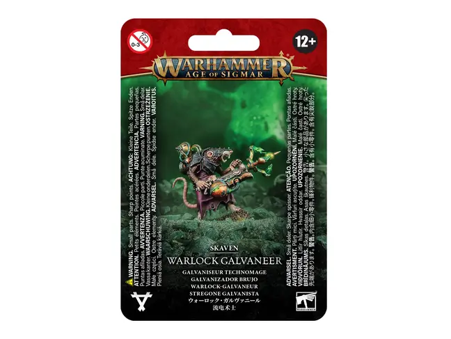 Games Workshop Warhammer Skaven: Warlock Galvaneer