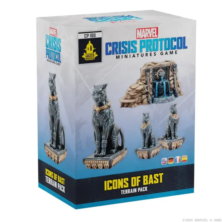 Atomic Mass Games Atomic Mass Games - Marvel Crisis Protocol - Terrain Pack: Icons of Bast