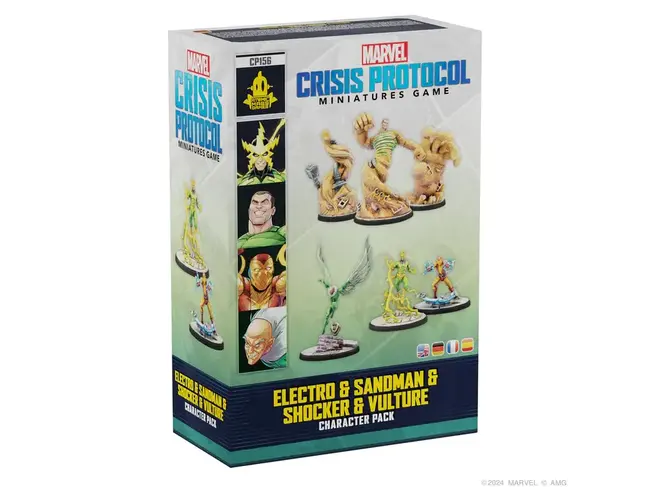 Atomic Mass Games Electro & Sandman & Shocker & Vulture