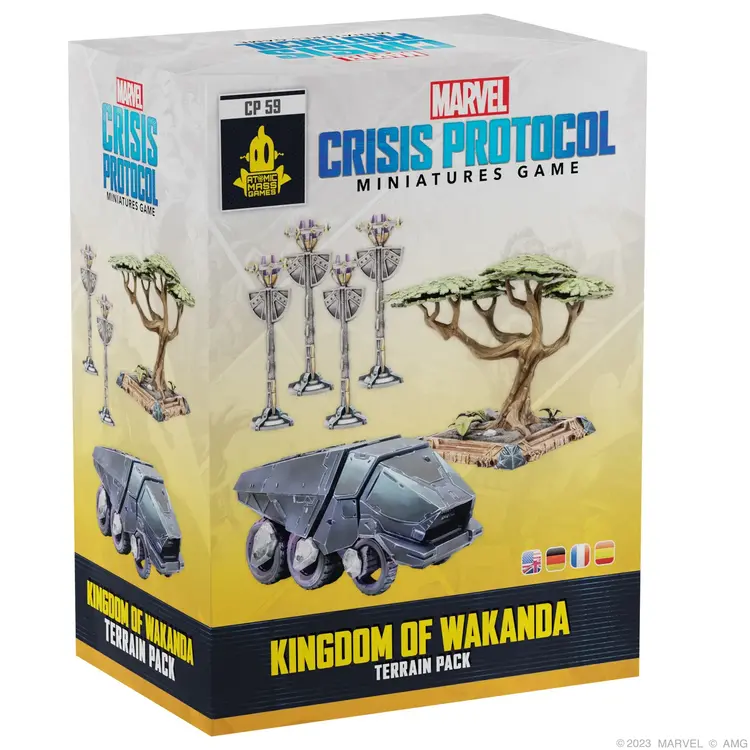 Atomic Mass Games Atomic Mass Games - Marvel Crisis Protocol - Terrain Pack: Kingdom of Wakanda
