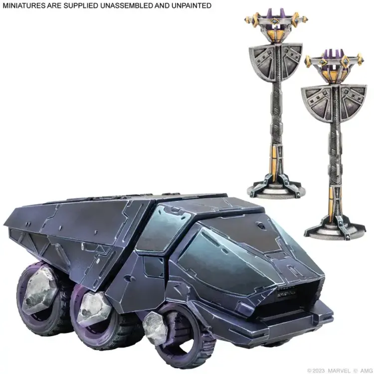 Atomic Mass Games Atomic Mass Games - Marvel Crisis Protocol - Terrain Pack: Kingdom of Wakanda