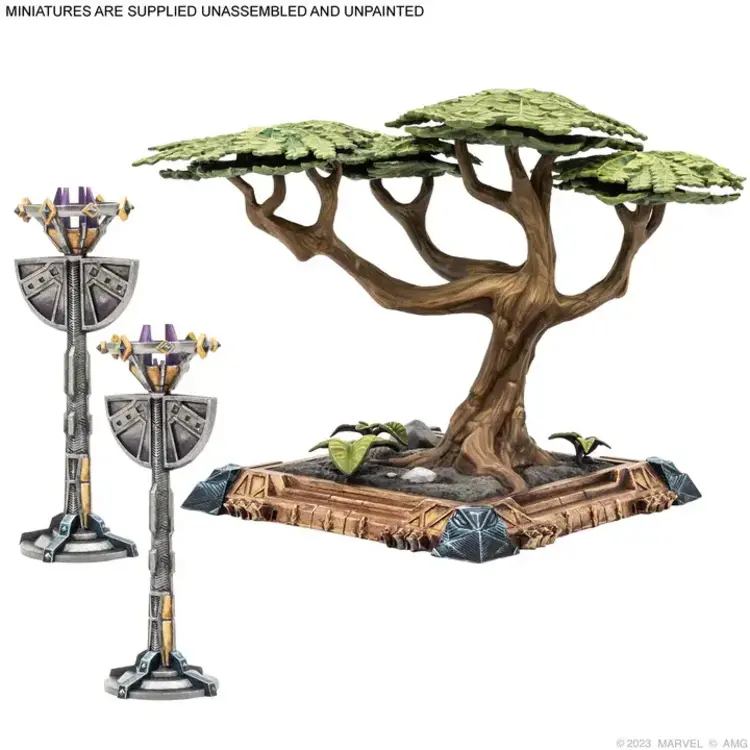 Atomic Mass Games Atomic Mass Games - Marvel Crisis Protocol - Terrain Pack: Kingdom of Wakanda