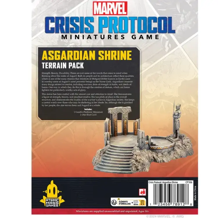 Atomic Mass Games Atomic Mass Games - Marvel Crisis Protocol - Terrain Pack: Asgardian Shrine