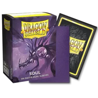 Dragon Shield Soul Matte Dual Sleeves (100 Standard Size Sleeves)