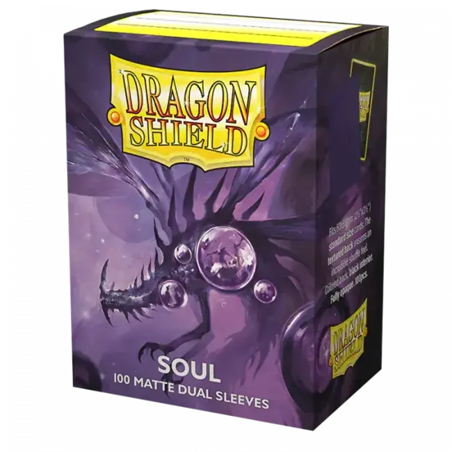 Dragon Shield Dragon Shield: Soul Matte Dual Sleeves (100 Standard Size Sleeves)