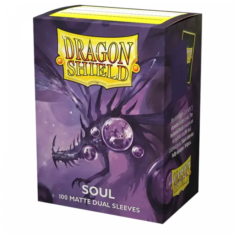 Dragon Shield Dragon Shield: Soul Matte Dual Sleeves (100 Standard Size Sleeves)