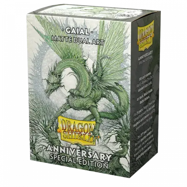 Dragon Shield Dragon Shield: Gaial Matte Dual Art Sleeves (100 Standard Size Sleeves)