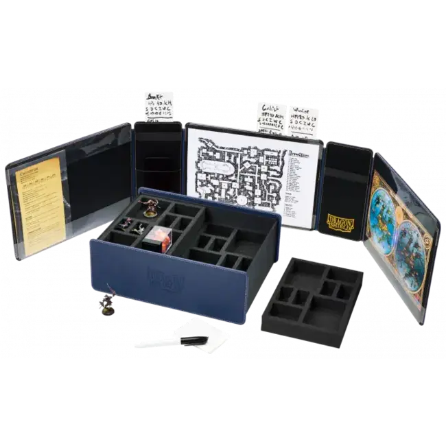 Dragon Shield Dragon Shield: Game Master Companion: Game Master Screen & Accessory Box - Midnight Blue