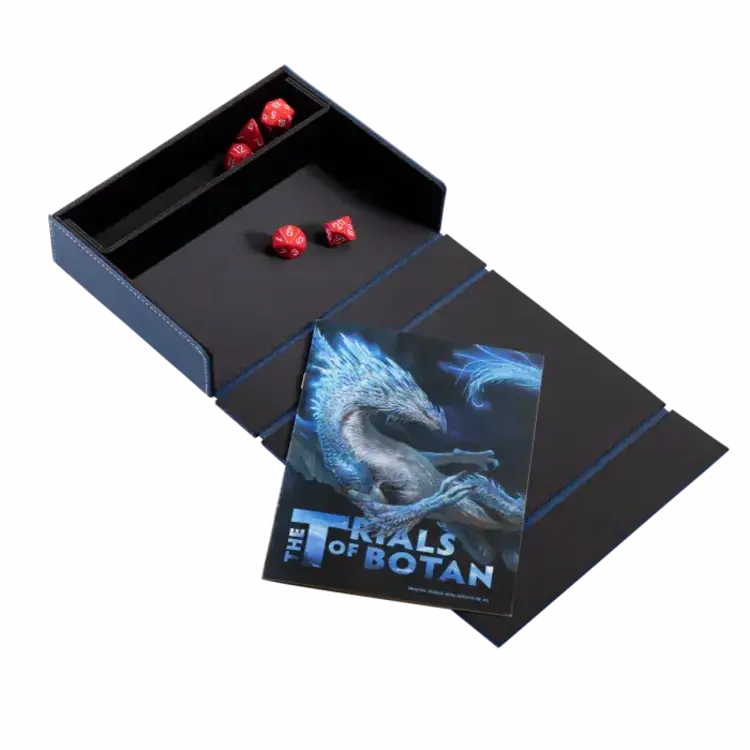 Dragon Shield Dragon Shield: Dice Companion: Dice Box & Tray - Midnight Blue