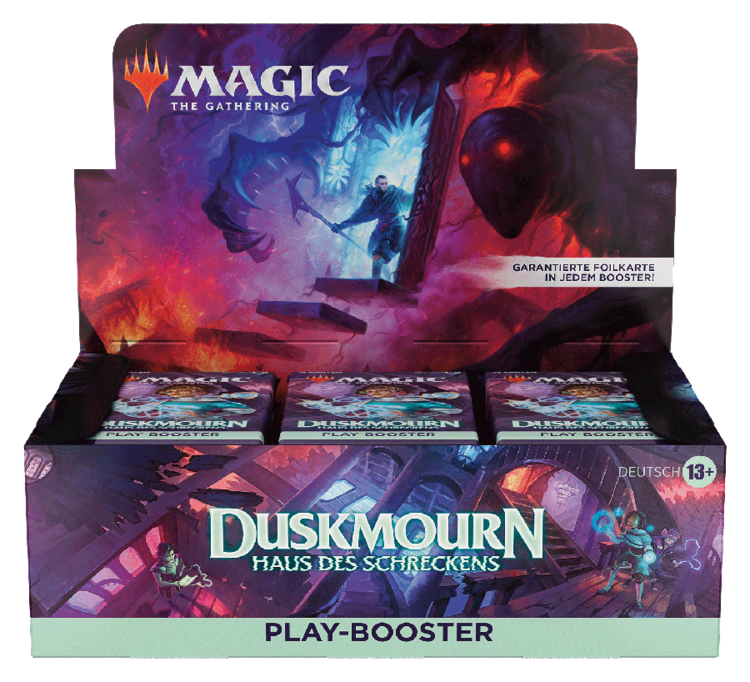 Magic: The Gathering Wizards of the Coast - Magic: The Gathering - Duskmourn - Haus des Schreckens: Play Booster Display (de)