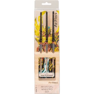 da Vinci da Vinci: Miniature Maestro Series 70 Set - Extra long & pointed