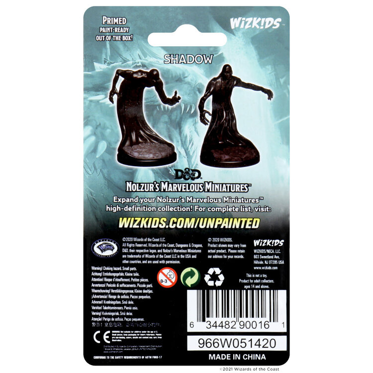 Wizkids Wizkids - Nolzur's Marvelous Miniatures: Shadow