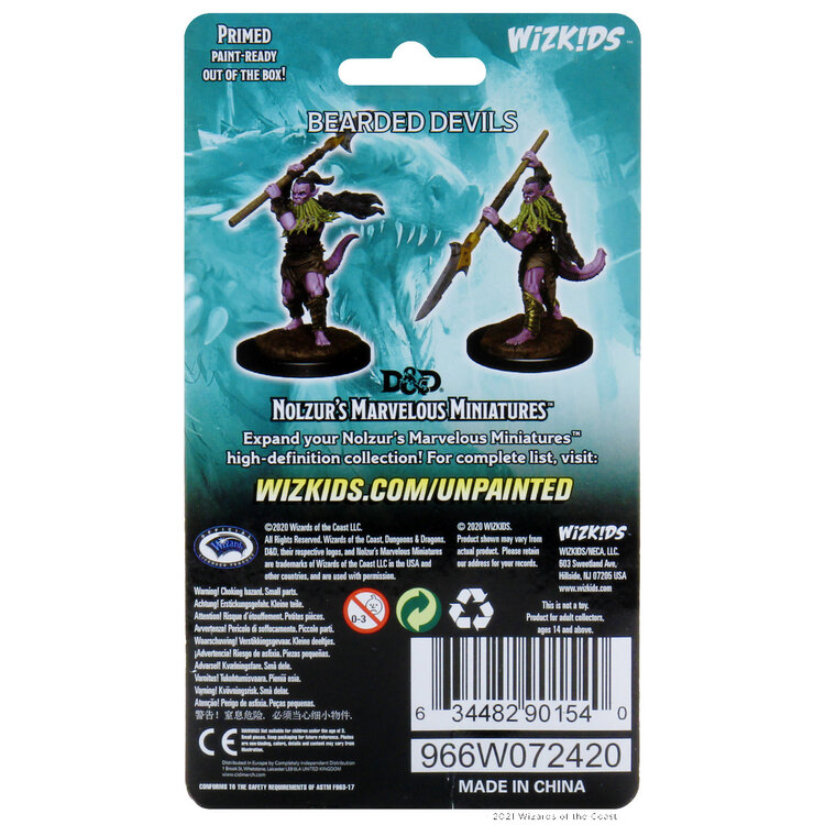 Wizkids Wizkids - Nolzur's Marvelous Miniatures: Bearded Devils