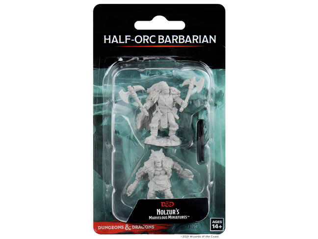 Wizkids Half-Orc Barbarian