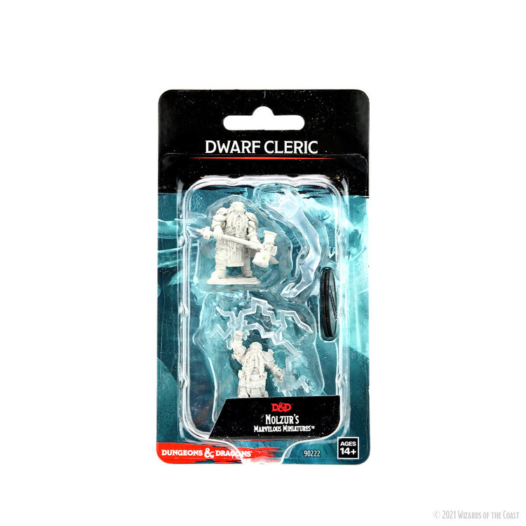 Wizkids Wizkids - Nolzur's Marvelous Miniatures: Dwarf Cleric