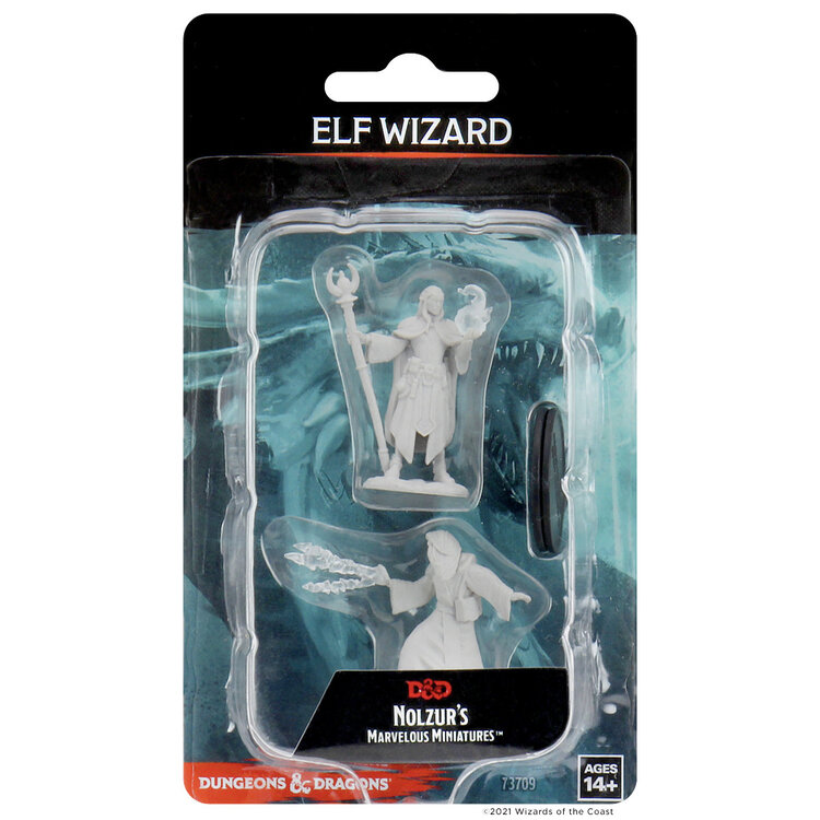 Wizkids Wizkids - Nolzur's Marvelous Miniatures: Elf Wizard