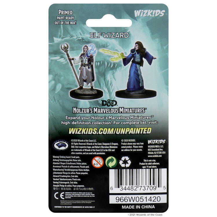 Wizkids Wizkids - Nolzur's Marvelous Miniatures: Elf Wizard