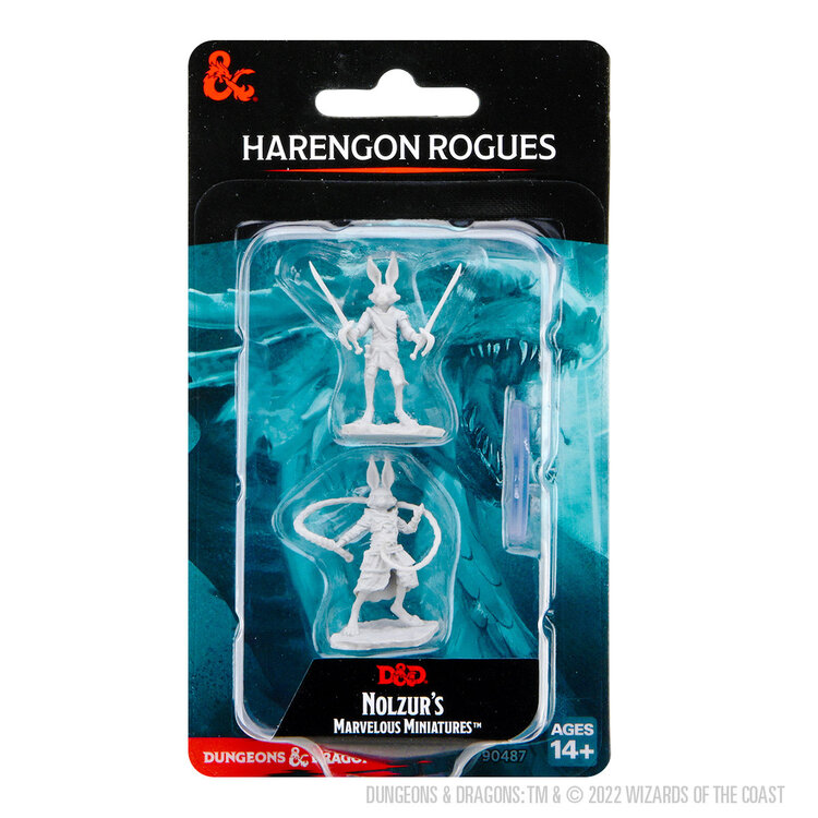 Wizkids Wizkids - Nolzur's Marvelous Miniatures: Harengon Rogues