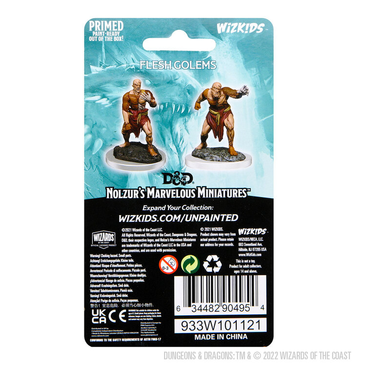 Wizkids Wizkids - Nolzur's Marvelous Miniatures: Flesh Golems