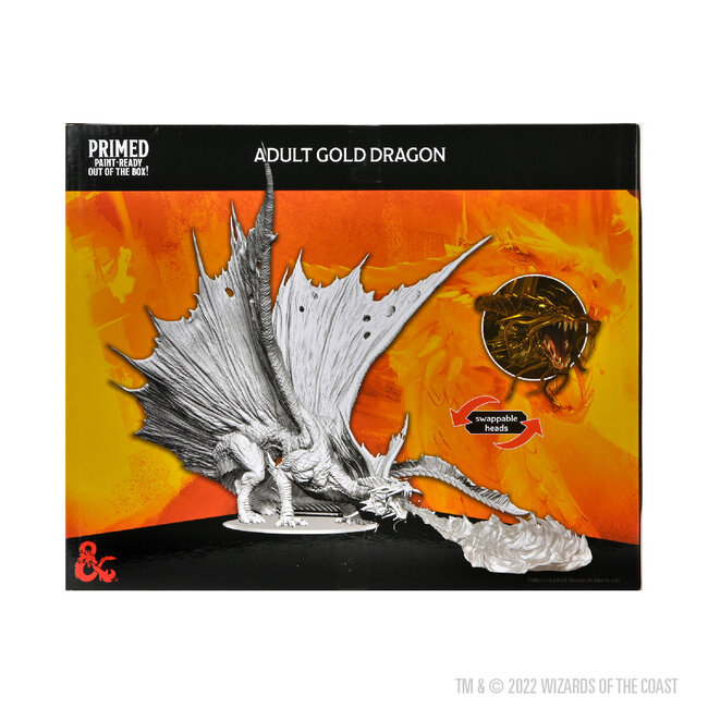 Wizkids Wizkids - Nolzur's Marvelous Miniatures: Adult Gold Dragon