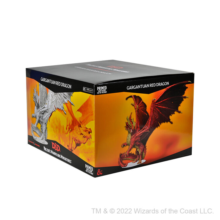 Wizkids Wizkids - Nolzur's Marvelous Miniatures: Gargantuan Red Dragon