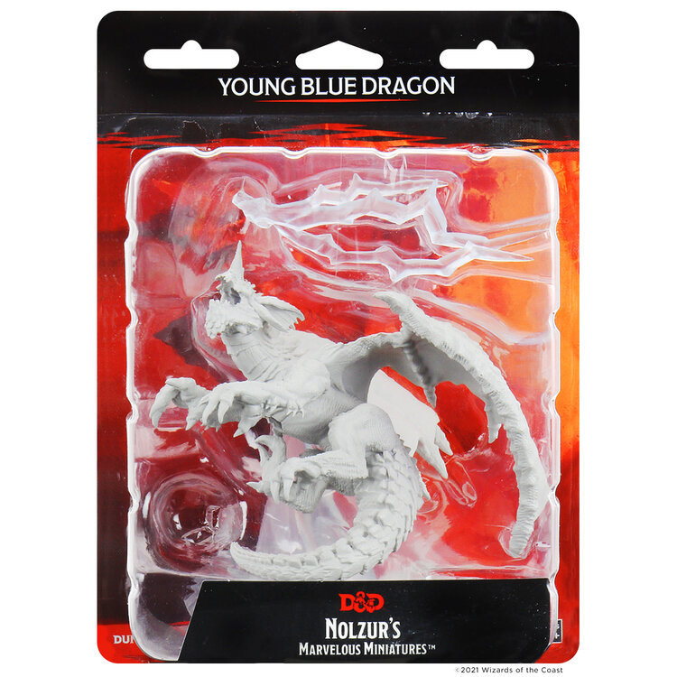 Wizkids Wizkids - Nolzur's Marvelous Miniatures: Young Blue Dragon