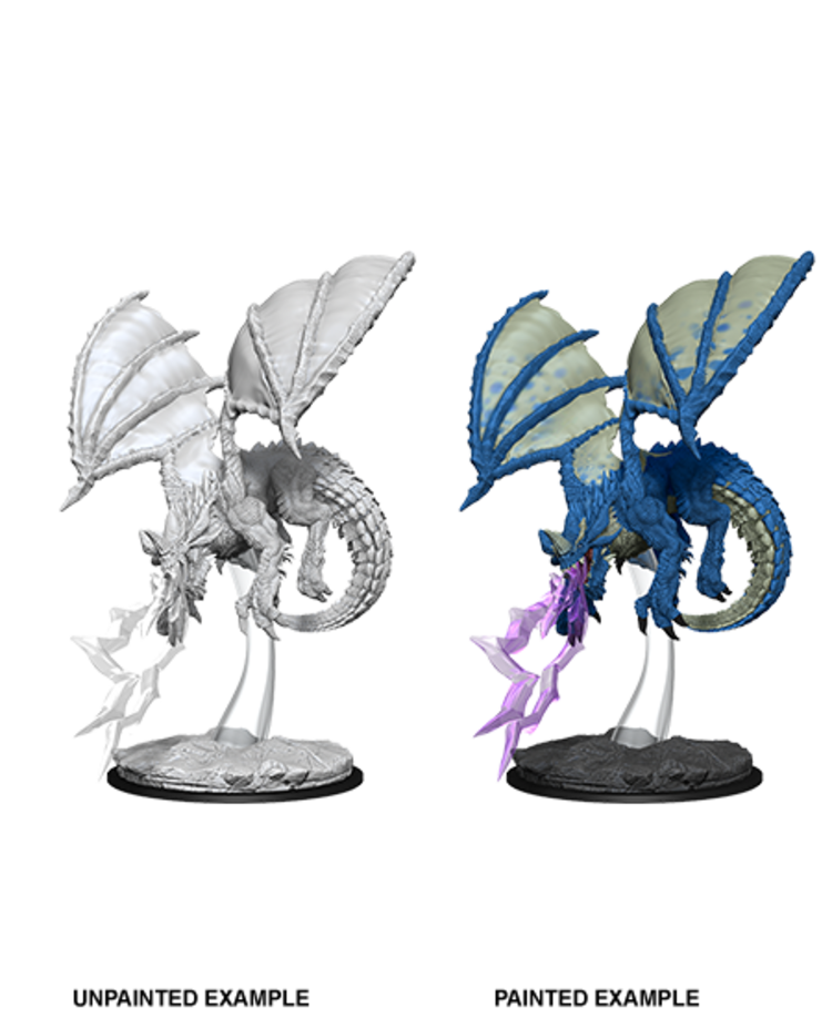 Wizkids Wizkids - Nolzur's Marvelous Miniatures: Young Blue Dragon