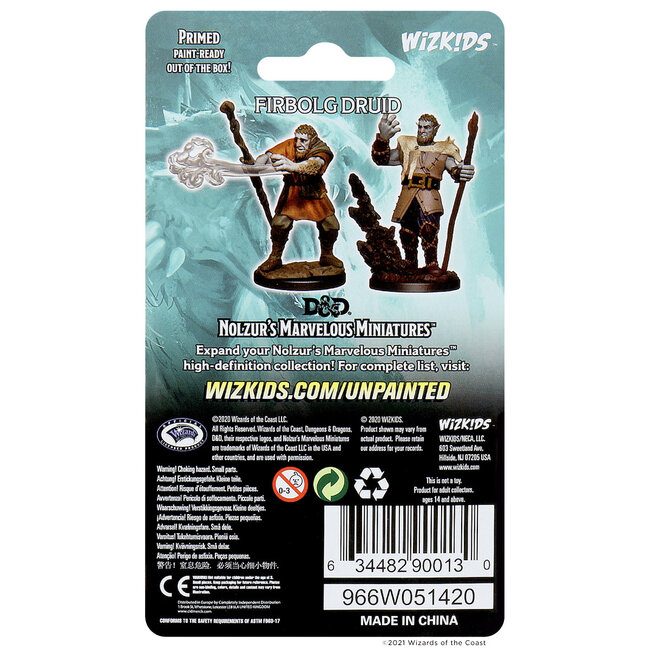 Wizkids Wizkids - Nolzur's Marvelous Miniatures: Firbolg Druid
