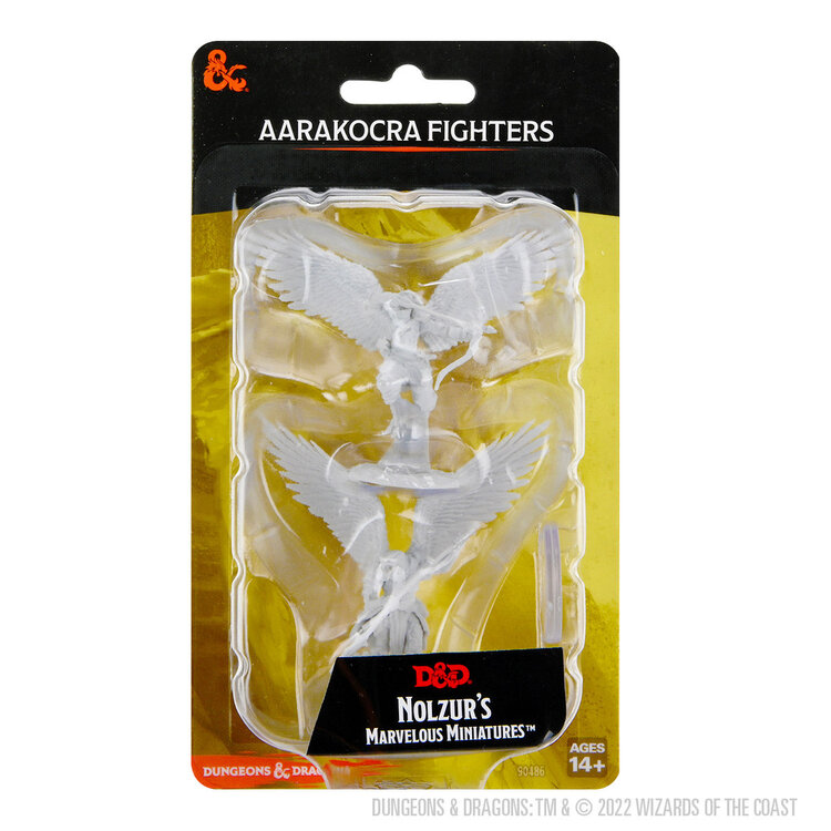 Wizkids Wizkids - Nolzur's Marvelous Miniatures: Aarakocra Fighters