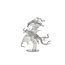 Wizkids Wizkids - Nolzur's Marvelous Miniatures: Adult Blue Shadow Dragon