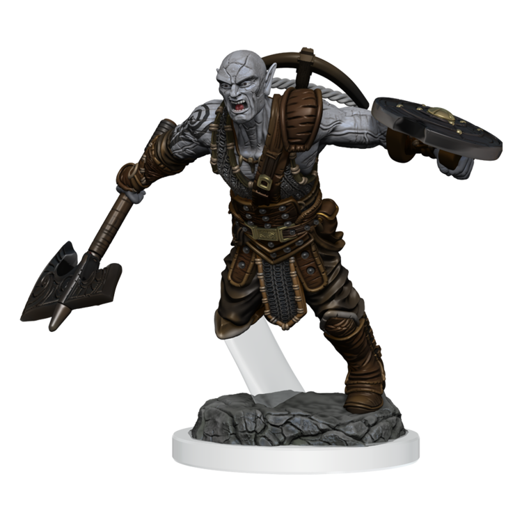 Wizkids Wizkids - Nolzur's Marvelous Miniatures: Earth Genasi Fighter