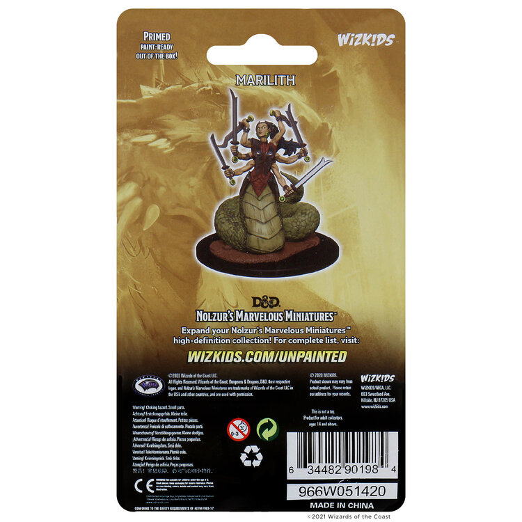 Wizkids Wizkids - Nolzur's Marvelous Miniatures: Marilith