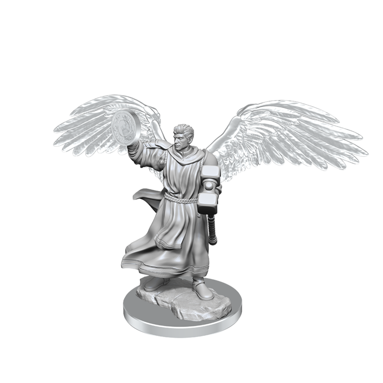 Wizkids Wizkids - Nolzur's Marvelous Miniatures: Aasimar Cleric Male