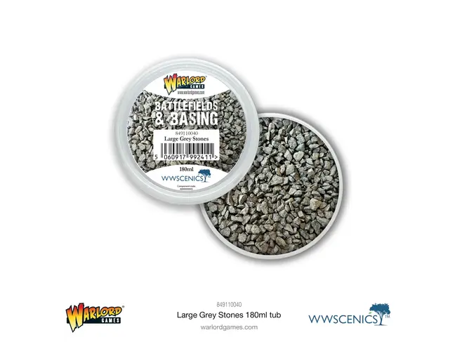 Warlord Games Battlefields & Basing: Large Grey Stones