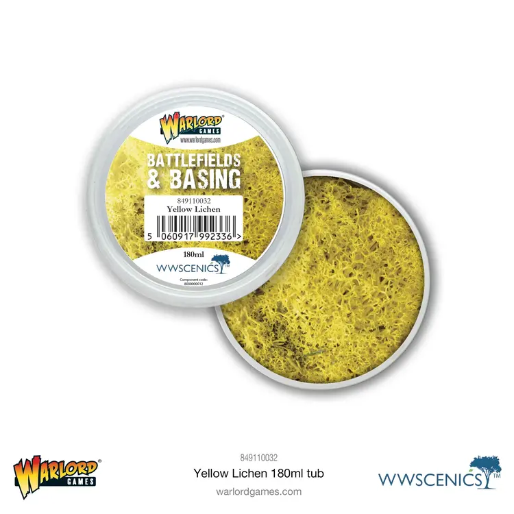 Warlord Games Warlord Games - Battlefields & Basing: Yellow Lichen