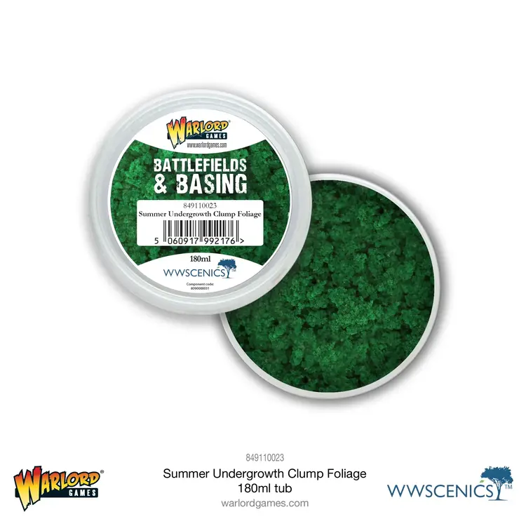Warlord Games Warlord Games - Battlefields & Basing: Summer Undergrowth Clump Foliage