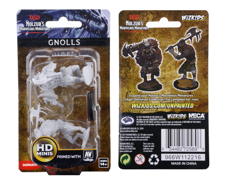 Wizkids Wizkids - Nolzur's Marvelous Miniatures: Gnolls