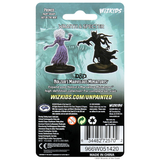 Wizkids Wizkids - Nolzur's Marvelous Miniatures: Wraith & Specter