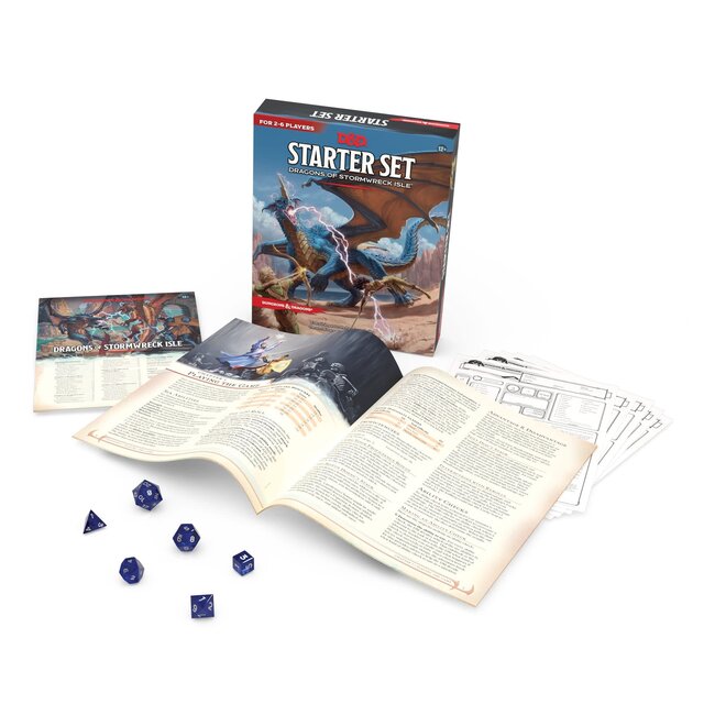 Wizards of the Coast Wizards of the Coast - Dungeons & Dragons: Starterset - Die Drachen der Sturmwrack-Insel