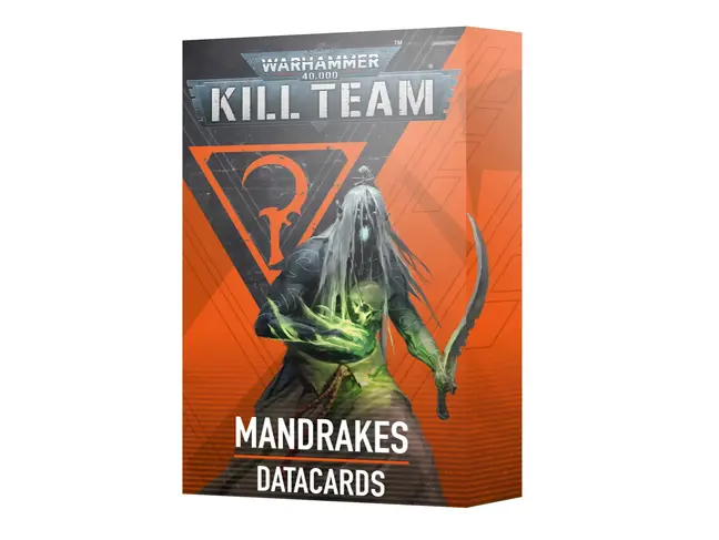 Games Workshop Warhammer Kill Team: Datacards - Mandrakes (en)
